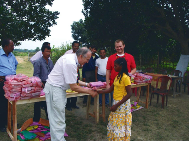People shaking hands